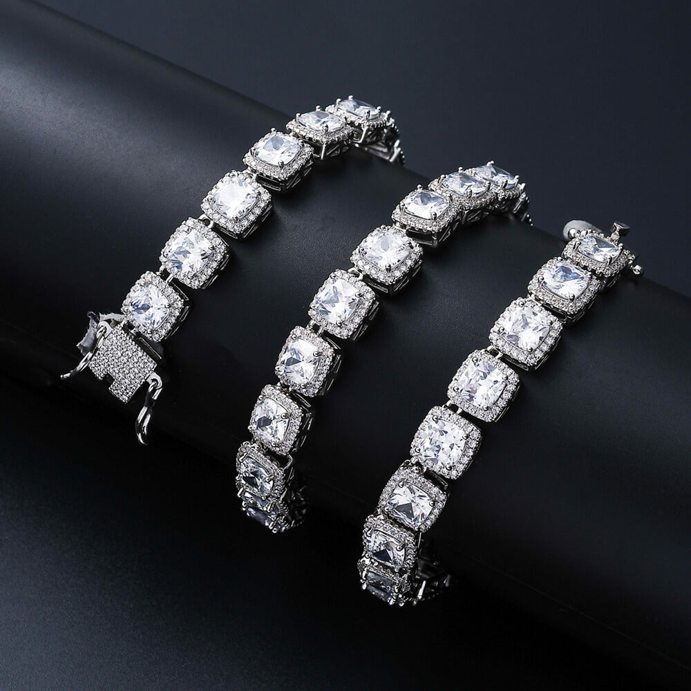 10mm Cubic Zircon Hip Hop Rock Candy Chain
