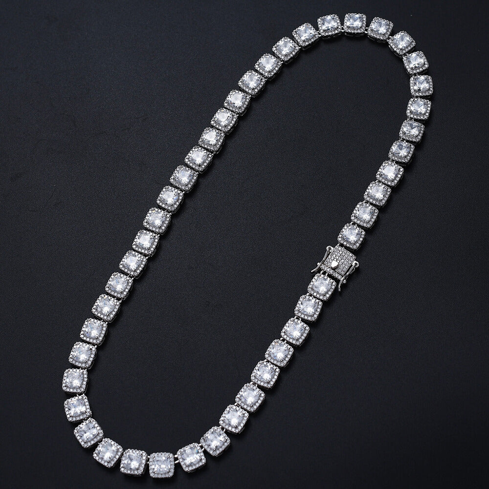 10mm Cubic Zircon Hip Hop Rock Candy Chain