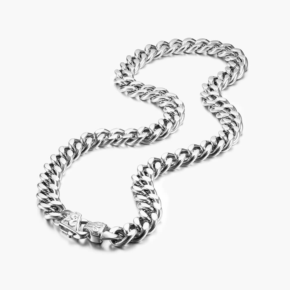 10mm Stainless Steel Cuban Link Chain