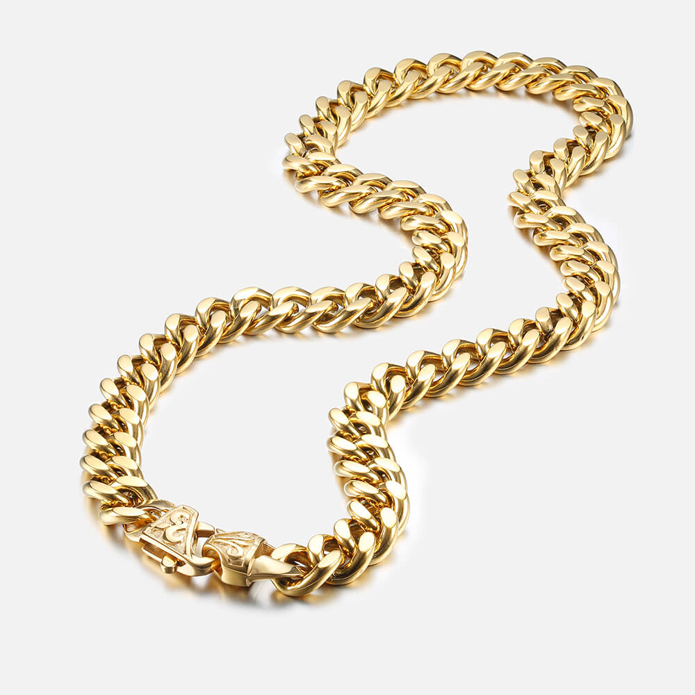 10mm Stainless Steel Cuban Link Chain