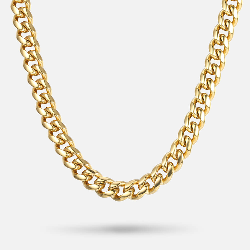 10mm Stainless Steel Cuban Link Chain