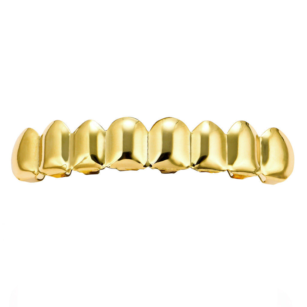 Pure Color 8-tooth Smooth Hip-hop Grillz