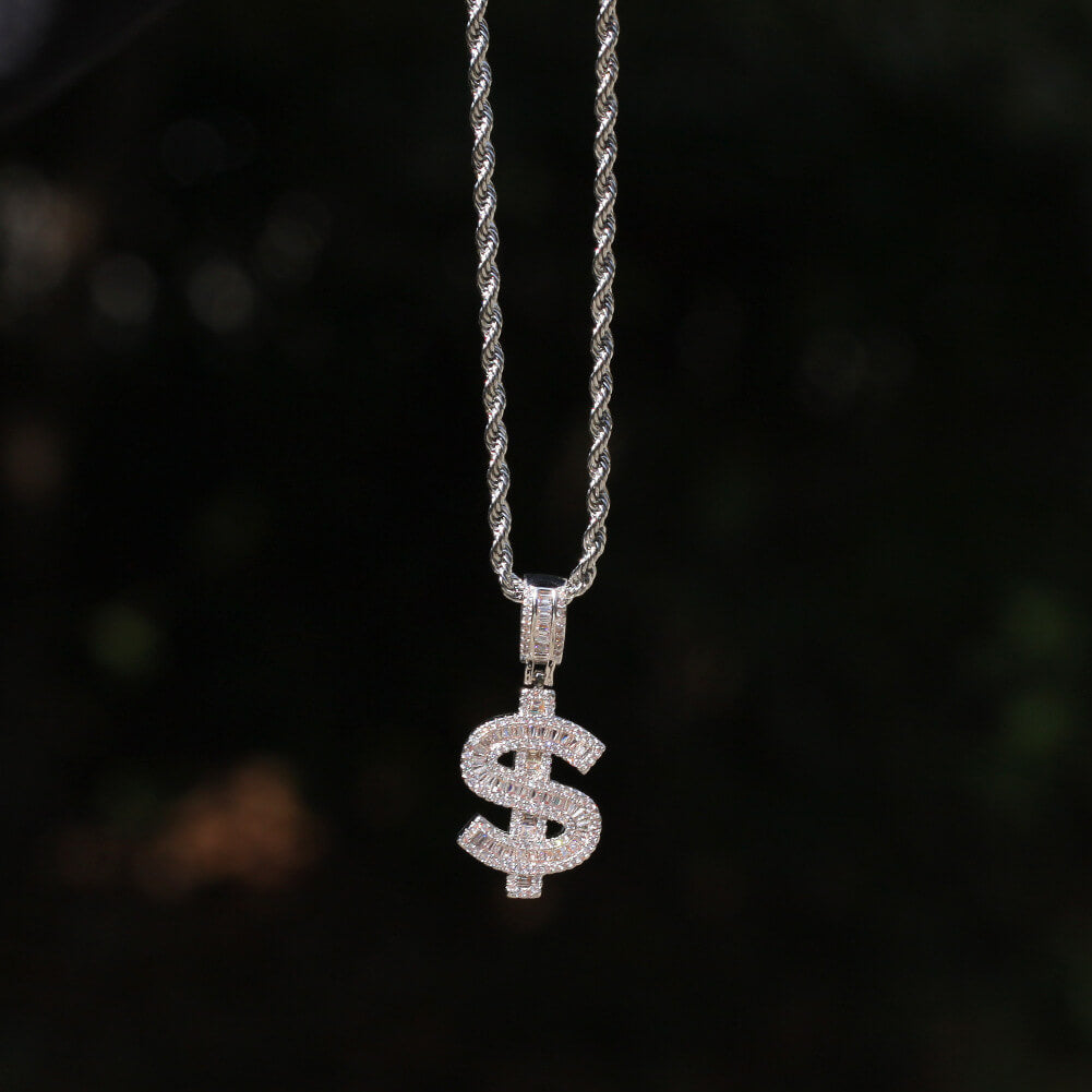 Dollar Wealth Hip-Hop CZ Pendant04 | iceremix.com