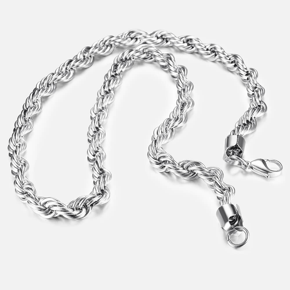 23" Stainless Steel Rope Chain