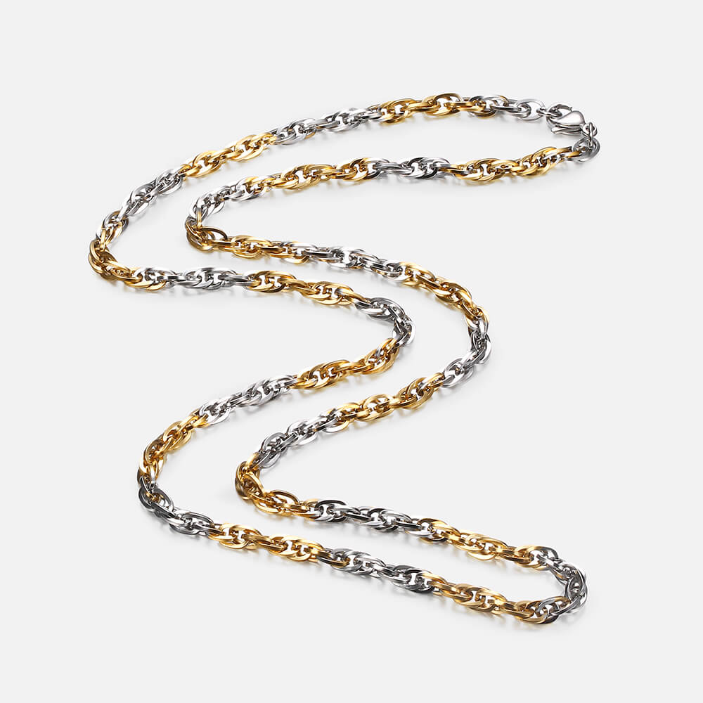 23" Stainless Steel Singapore Chain