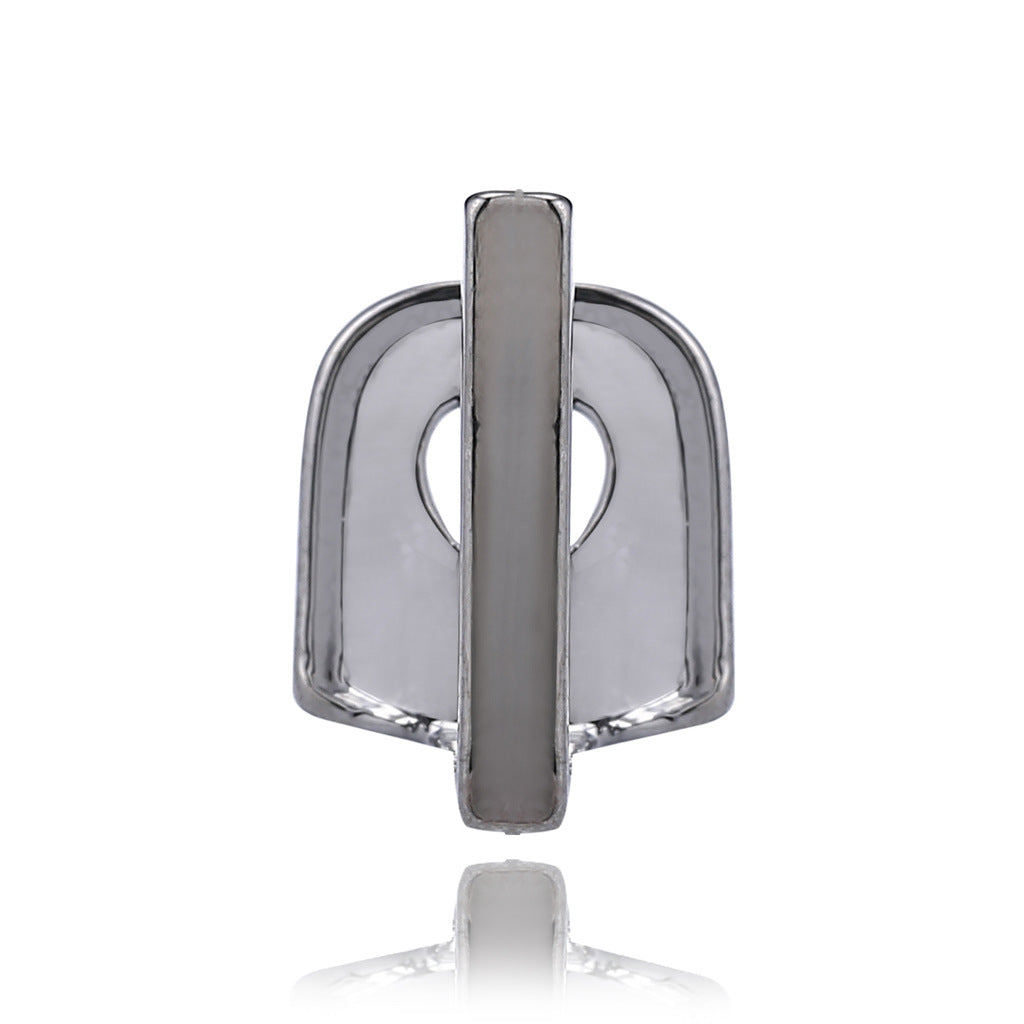 Solid Color Vertical Single Tooth Cap