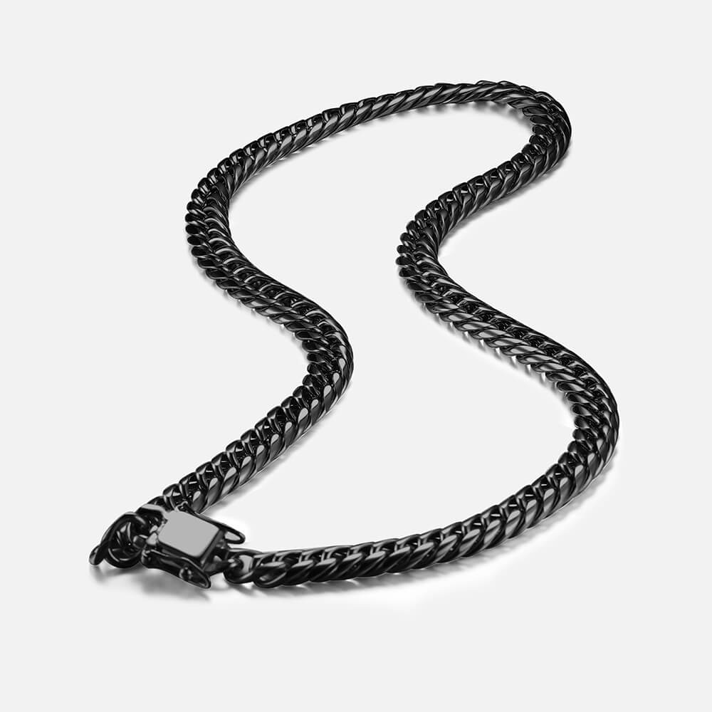 9mm Multi-Size Stainless Steel Cuban Link Chain