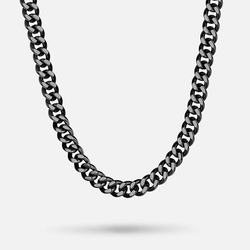9mm Stainless Steel Cuban Link Chain