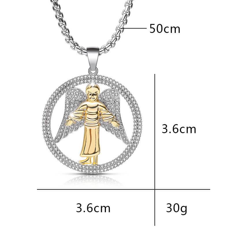 Angel Hip Hop Pendant