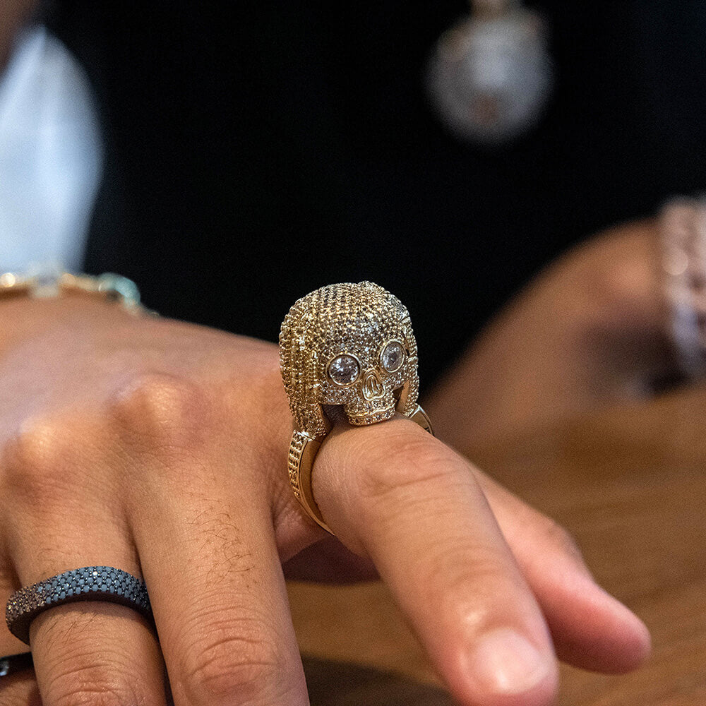 Hip Hop Retro Planet Warrior Men's Ring