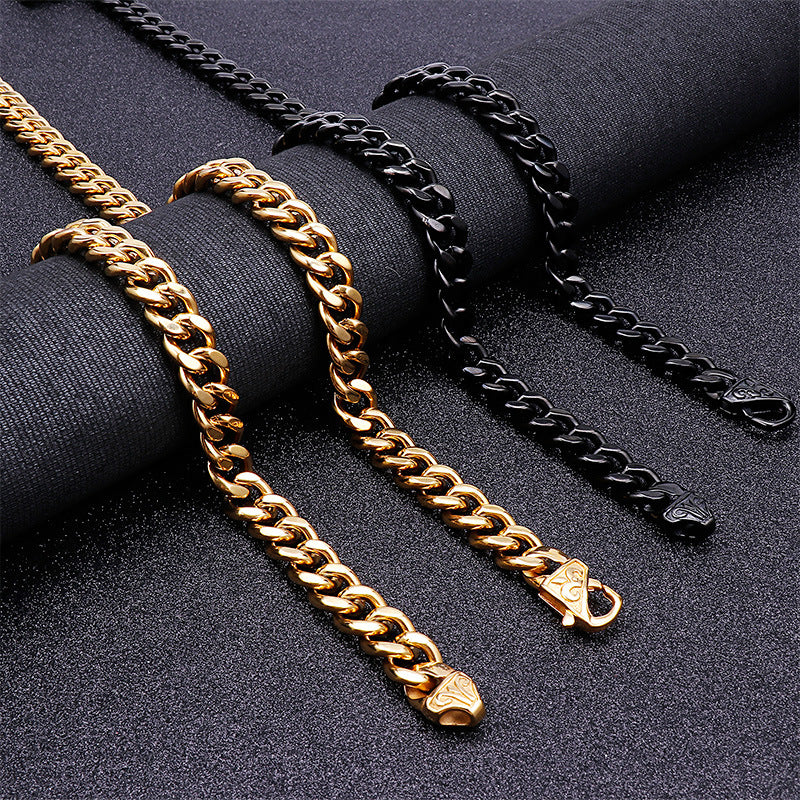 11mm Stainless Steel Spiga Chain
