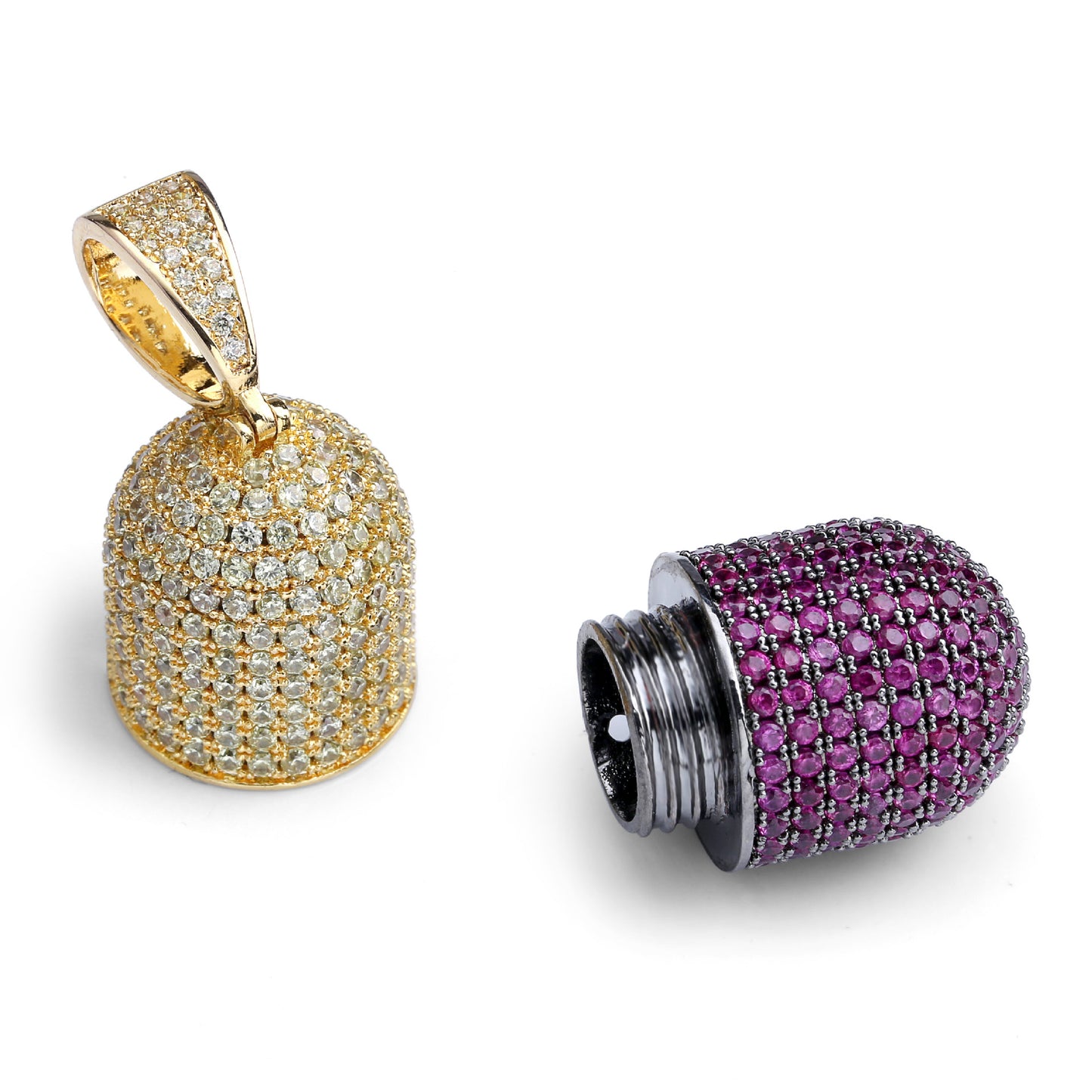 Iced Capsule Hip Hop Pendant