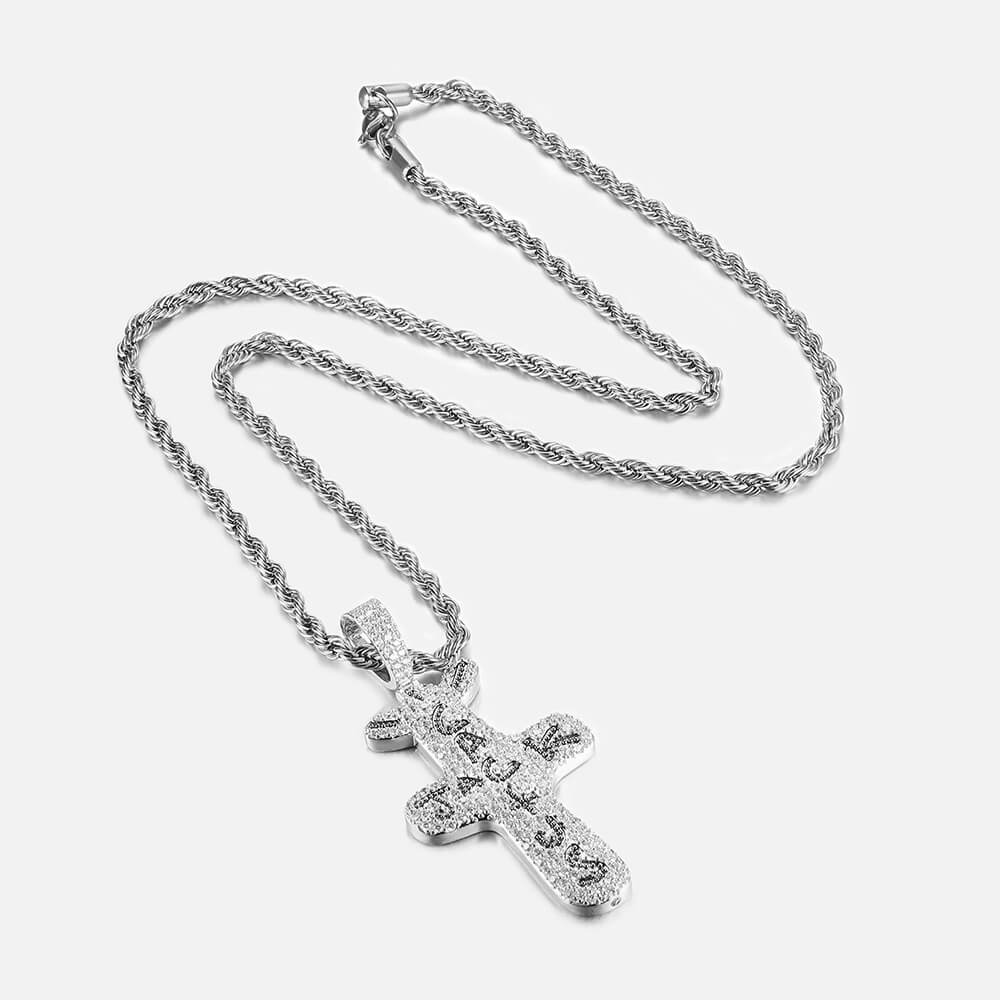 Jack Catus Cross Pendant