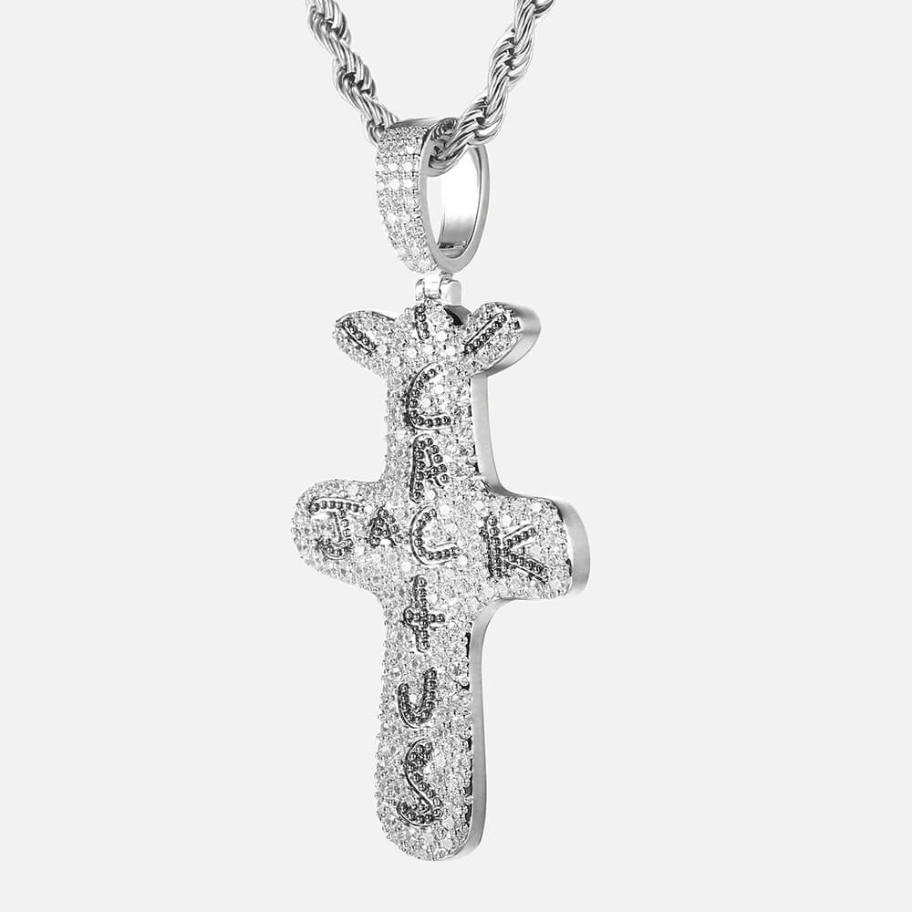 Jack Catus Cross Pendant