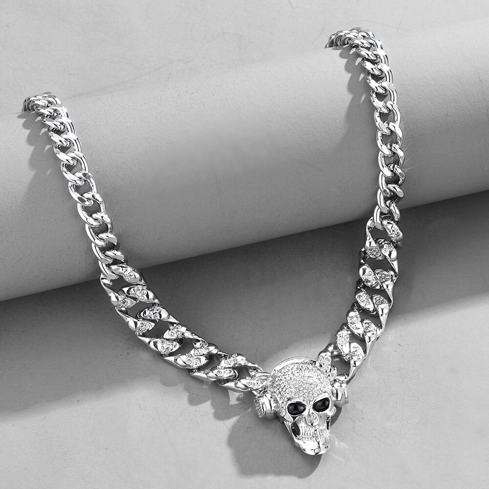 Metal Rock Hip Hop Rap Skull Pendant