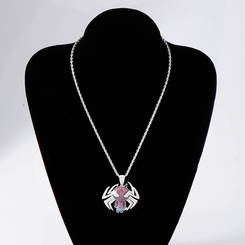 Spiderman Men's Personalized Necklace