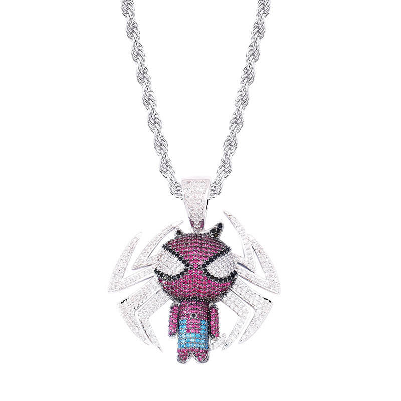 Spiderman Men's Personalized Necklace
