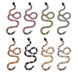 Hip Hop Colorful Snake Shape Micro Zircon Pendant