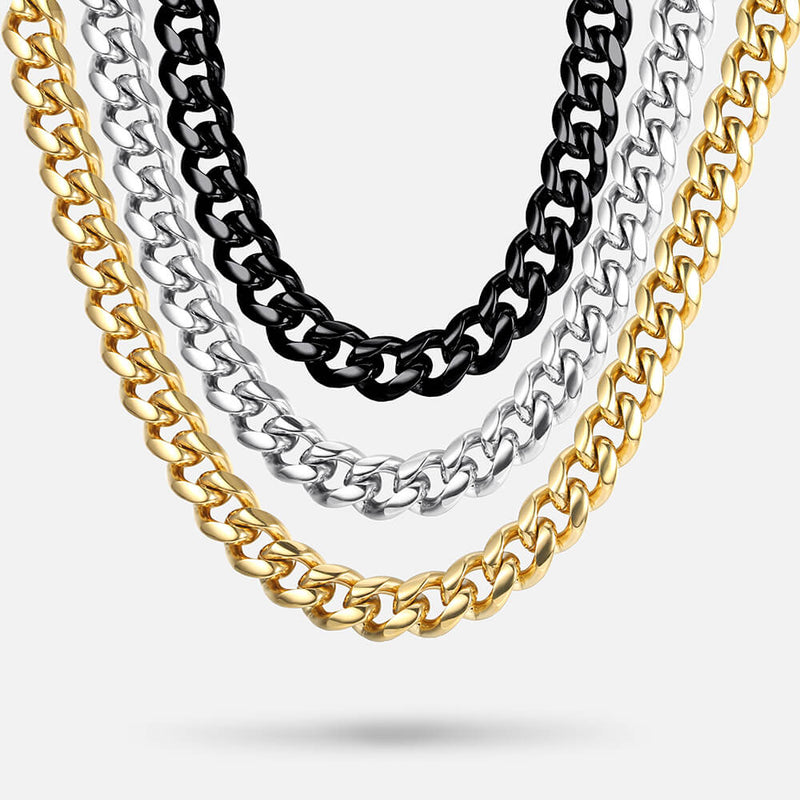 10mm Stainless Steel Cuban Link Chain