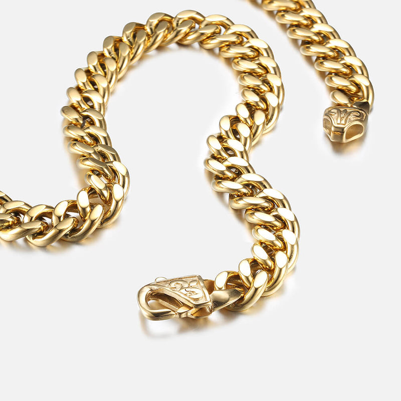 10mm Stainless Steel Cuban Link Chain