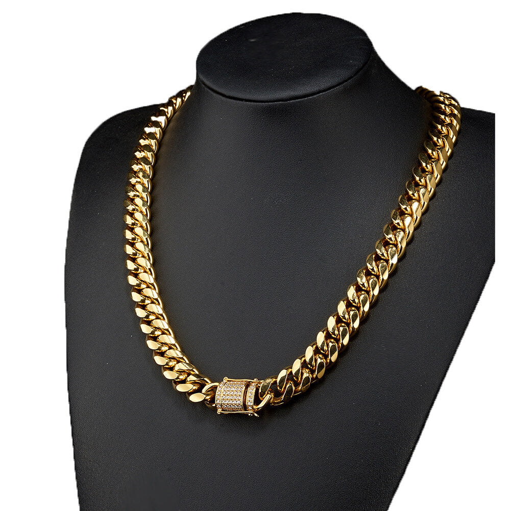 Golden Fashion Cuban Chain