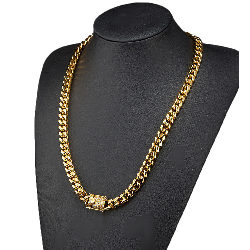 Golden Fashion Cuban Chain