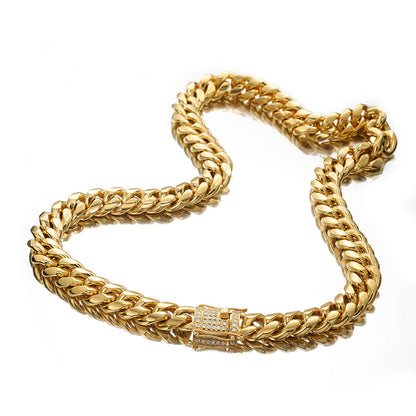 Golden Fashion Cuban Chain