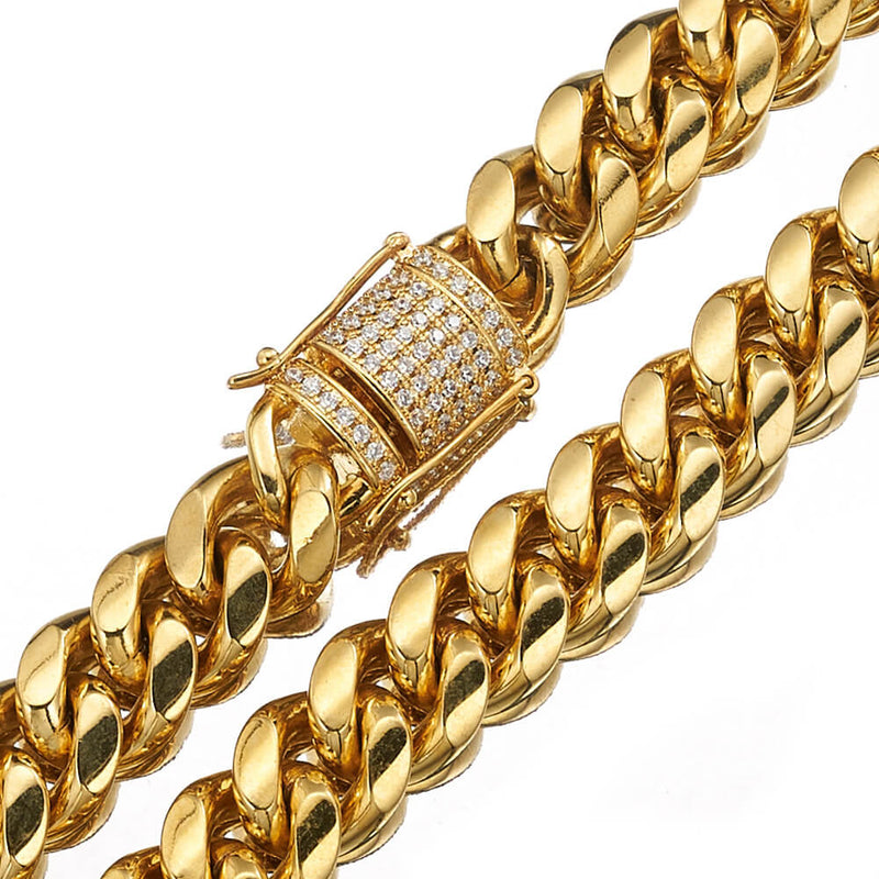 Golden Fashion Cuban Chain