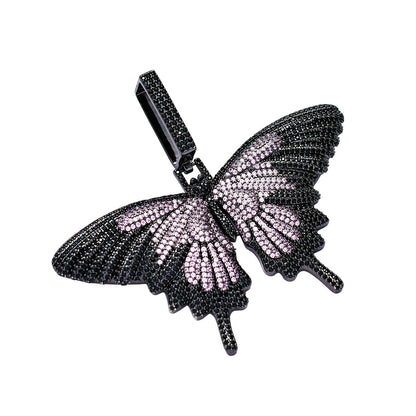 New Style Zircon Big Butterfly Pendant