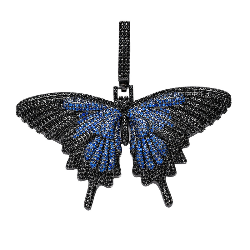 New Style Zircon Big Butterfly Pendant