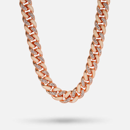 12mm Micro Paved Luminous Hip Hop Necklace04 | iceremix.com