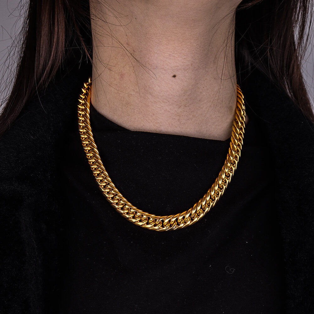 12mm Stainless Steel Spiga Chain