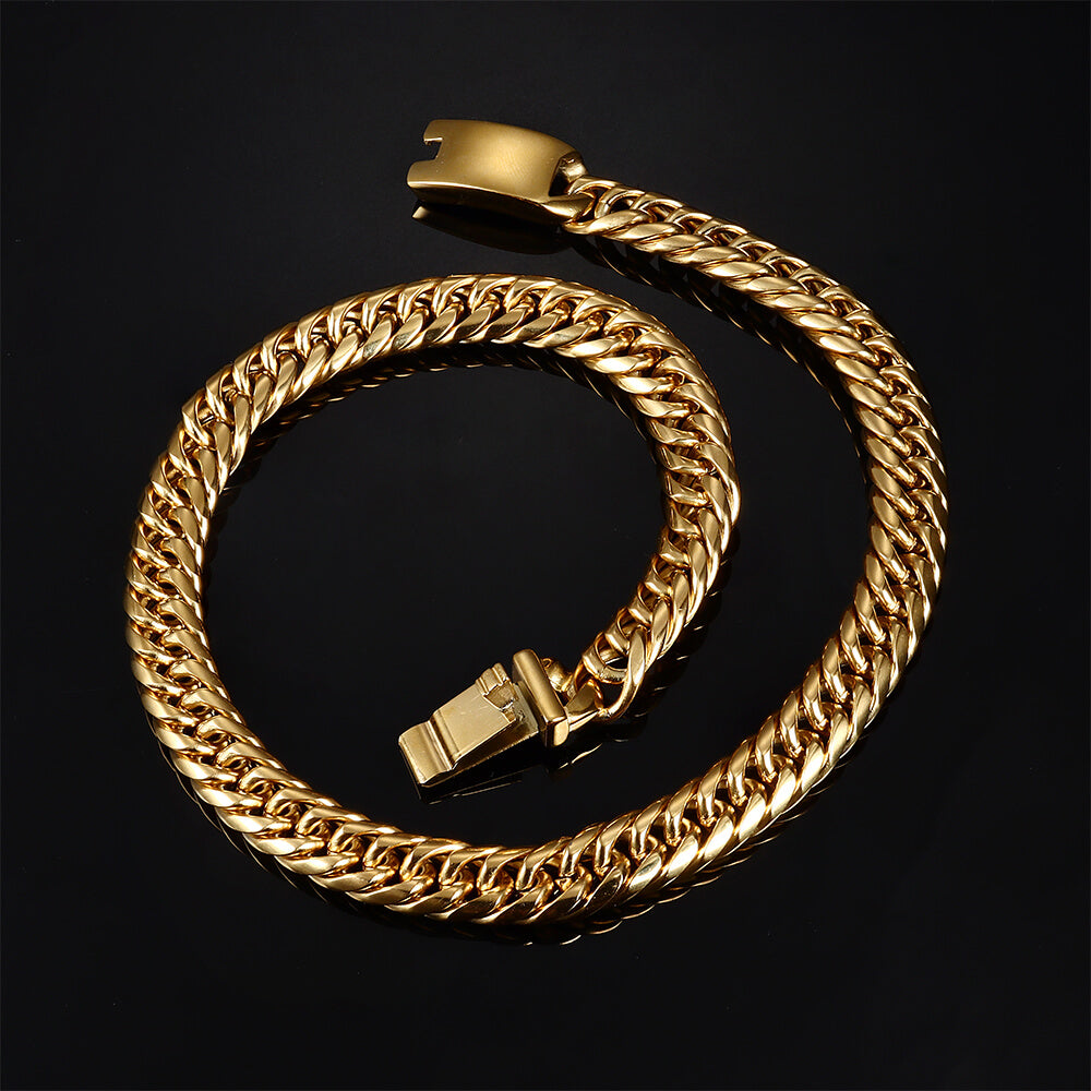 12mm Stainless Steel Spiga Chain