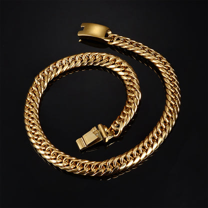 12mm Stainless Steel Spiga Chain