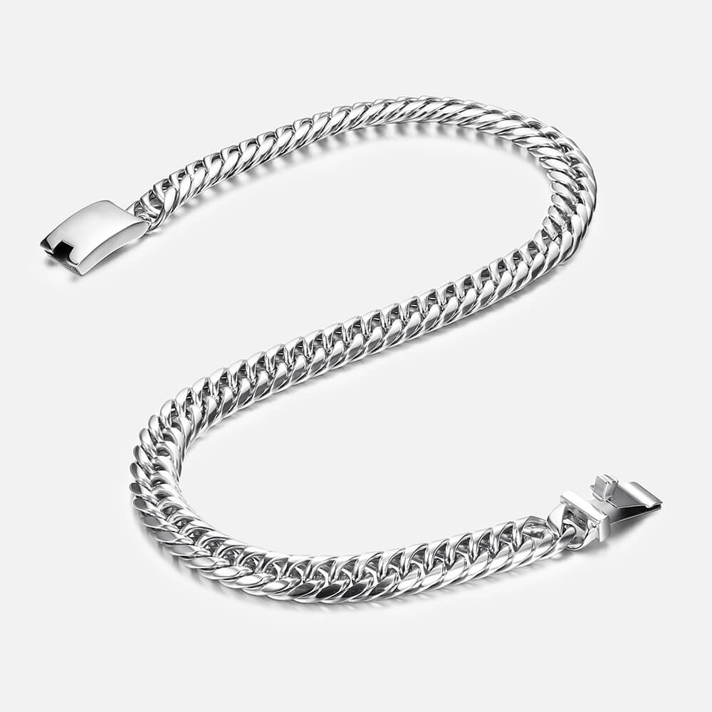 12mm Stainless Steel Spiga Chain