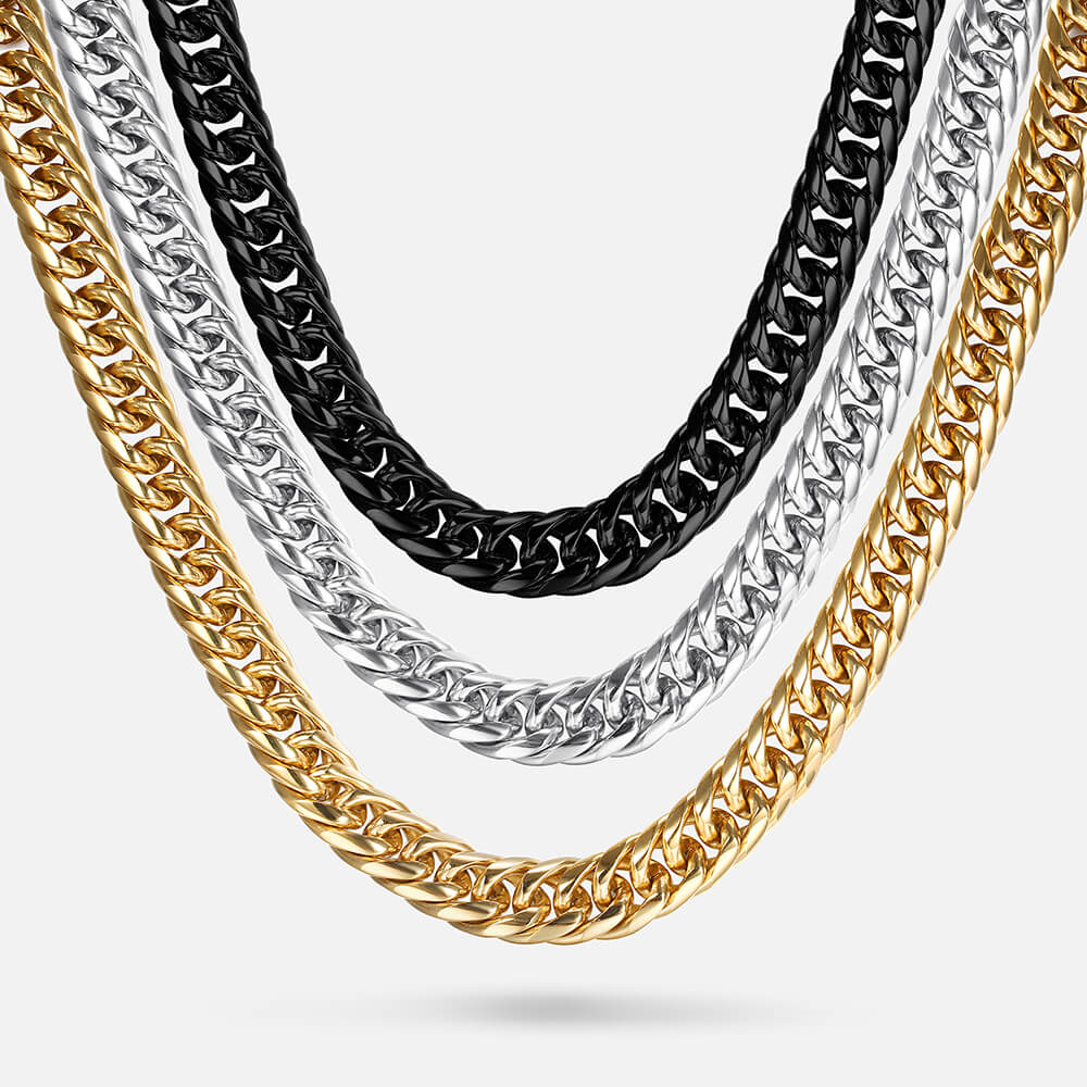 12mm Stainless Steel Spiga Chain