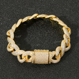 Infinite Cuban Chain Micro-Paved Bracelet