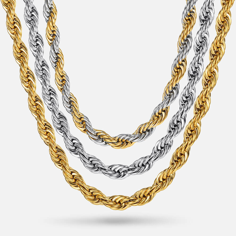 23" Stainless Steel Rope Chain