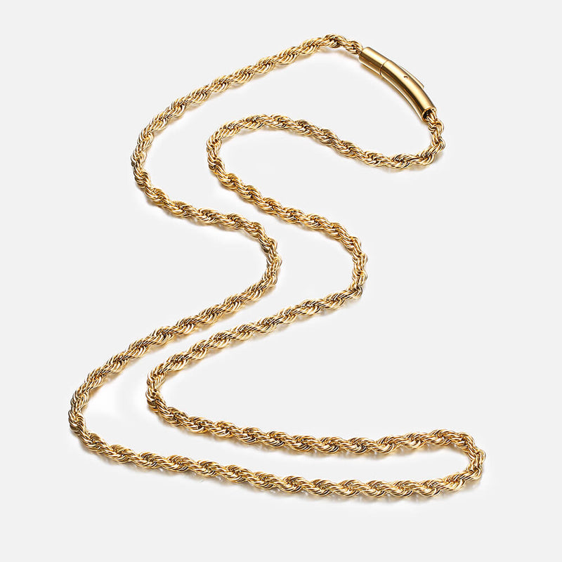 26" Stainless Steel Rope Chain