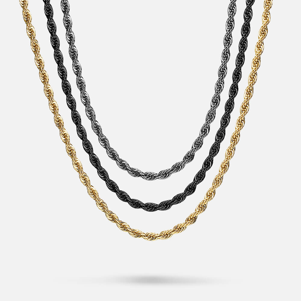 26" Stainless Steel Rope Chain