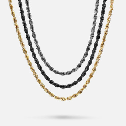26" Stainless Steel Rope Chain