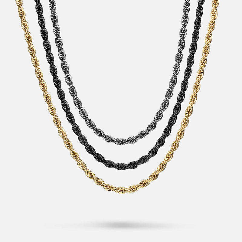 26" Stainless Steel Rope Chain