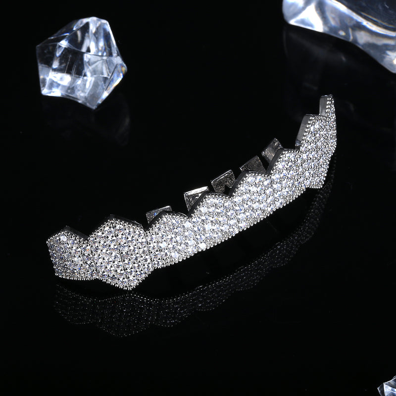 Gold-plated Micro-inlaid Zircon Hip Hop Grillz
