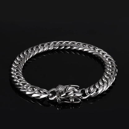 9mm Multi-Size Stainless Steel Cuban Bracelet