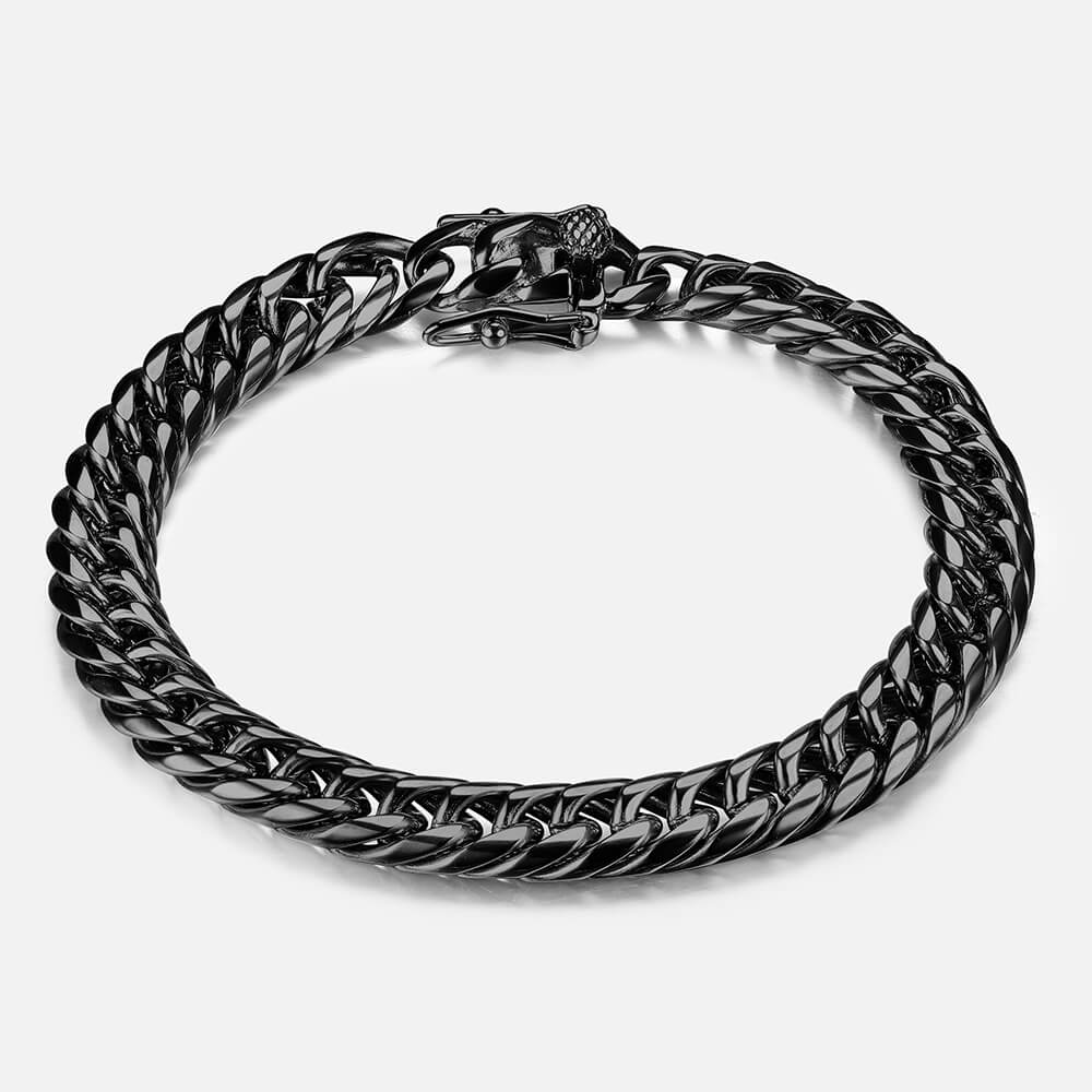 9mm Multi-Size Stainless Steel Cuban Bracelet