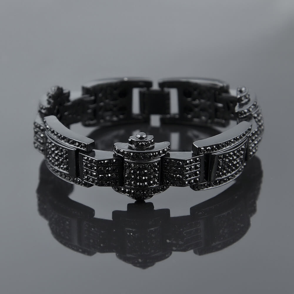 Fashion Buckle Hip Hop Bracelet