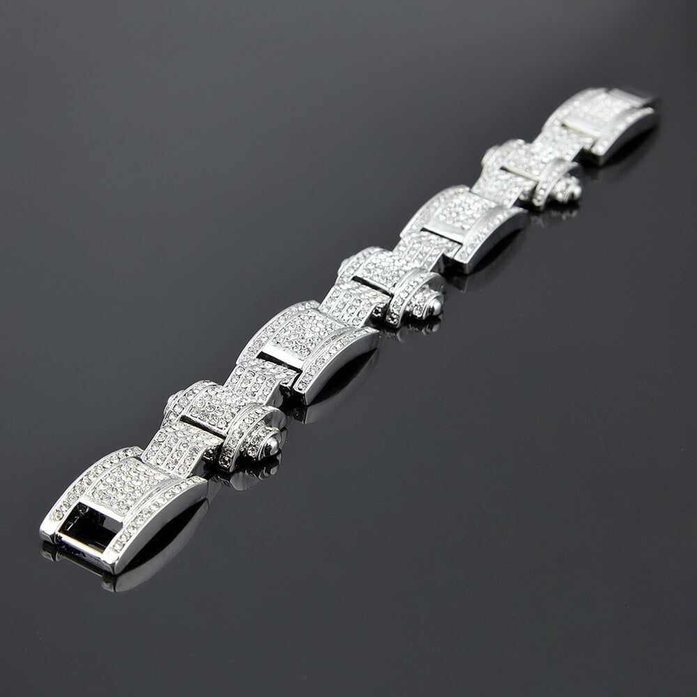 Fashion Buckle Hip Hop Bracelet