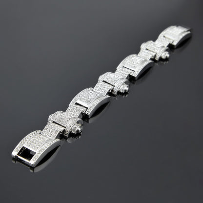 Fashion Buckle Hip Hop Bracelet