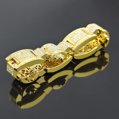 Fashion Buckle Hip Hop Bracelet