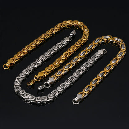 Flat hip hop men's bracelet03 | iceremix.com